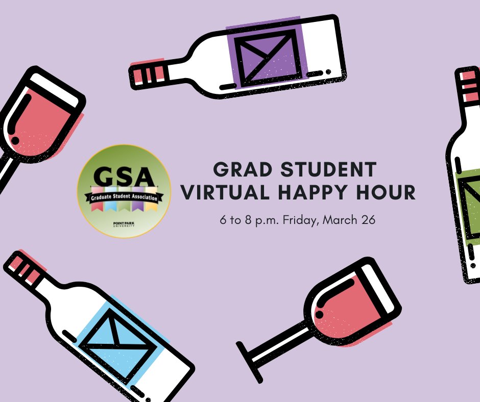 PointParkGSA's tweet photo. See you at 6! DM us for the Zoom link! https://t.co/lo94OjzRNW