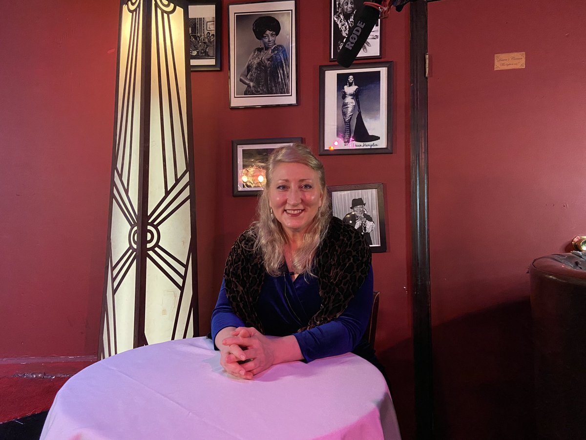 swingc2c's tweet photo. Such a great morning to sit down with two of the cornerstones of the last #swingmusic club at @swing46nyc Jazz And Supper Club in NYC! Thank you #JohnAkhtar & #MichelleCollier! https://t.co/gD42cXm8Sy