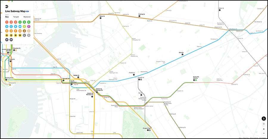 CommArts's tweet photo. CA Winner: The MTA Live Subway Map website by @workandco provides real-time updates on the status of train lines throughout New York City. https://t.co/MHfGHiUGN8
#CAwinner #interactiveannual #interactive #website #livesubwaymap #mta #trainlines https://t.co/McOsjz2Xdw