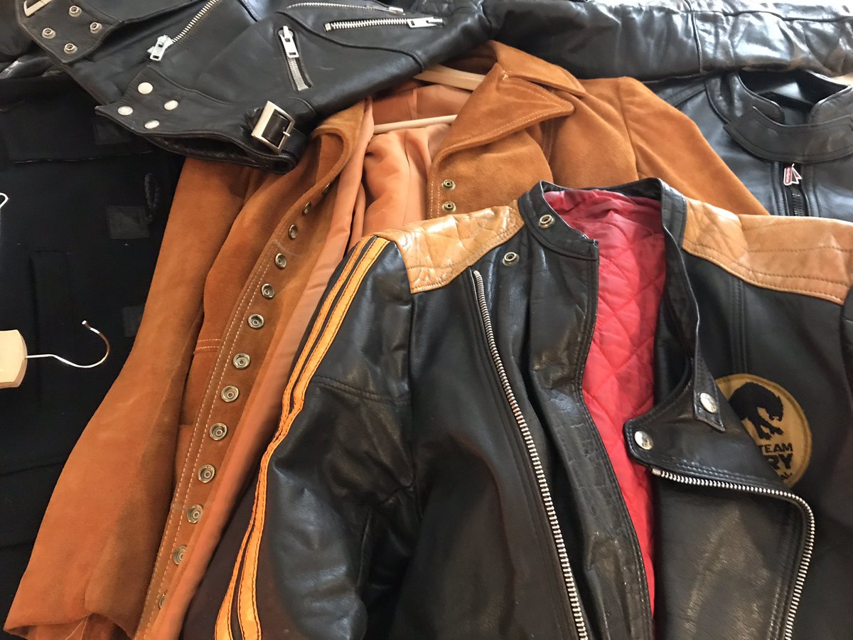 Jackets but vintage.