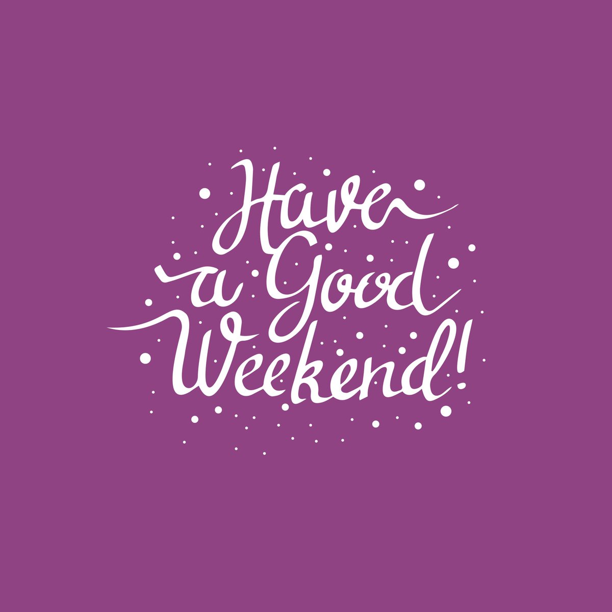 No matter what you have planned this weekend, we hope it’s a great one!