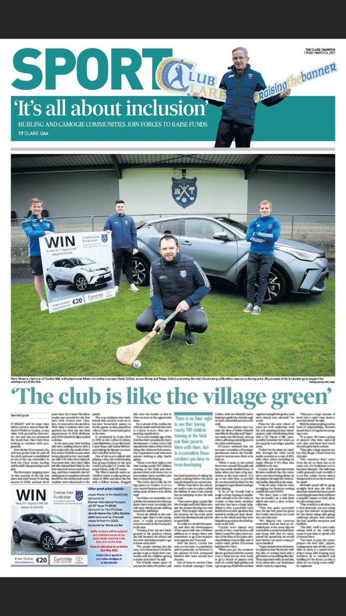Cratloe GAA Club tweet media
