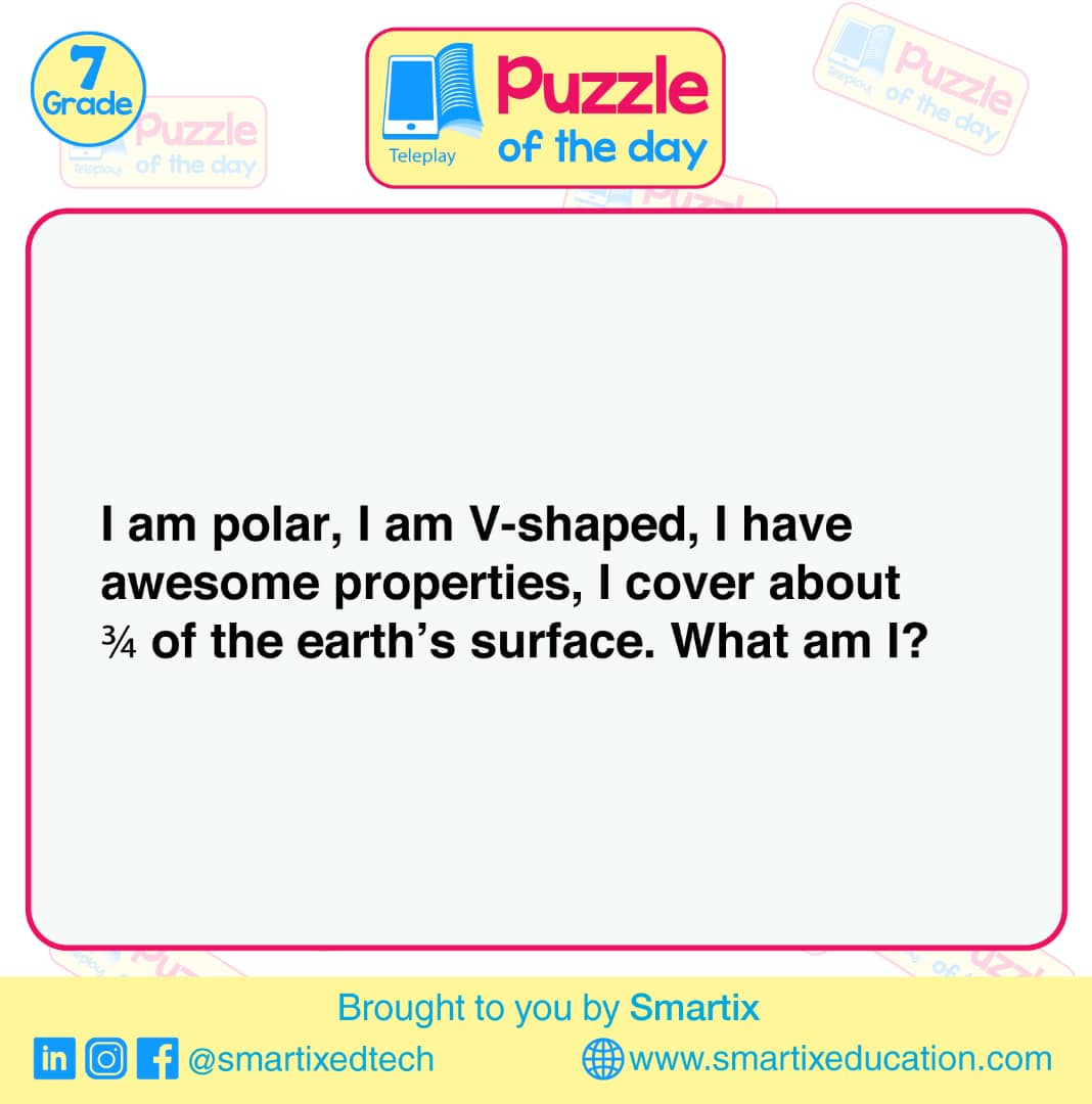 smartixedtech's tweet photo. Puzzle of the day: Join the Puzzlemania craze on Teleplay. Get the app at https://t.co/ycl5V1wxkz https://t.co/mZWrsvSLi7
