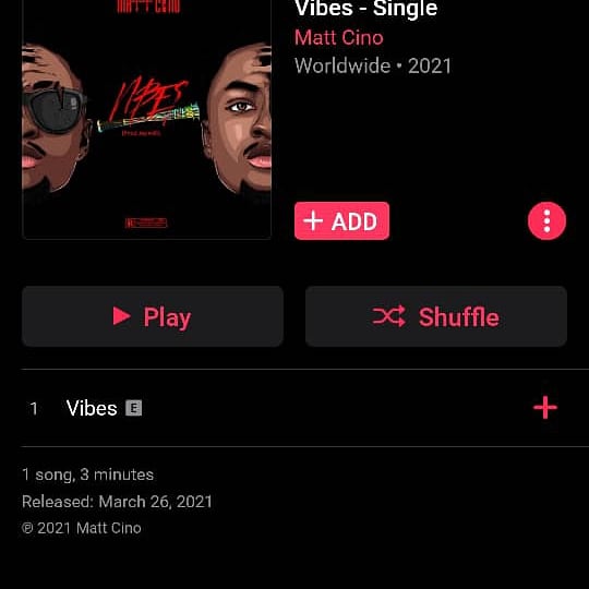 CinoisXyno's tweet photo. 2Seconds everywhere burst !!!!
New song ( VIBES )out the world!!π₯π₯
Artist: @CinoisXyno
Prod: @Its_JayMilli
Art: Inkz & @Matthewshotit
BUY/STREAM: https://t.co/xojZmPmyEc
Kindly retweet & show some love!ππ½
#Vibes #MattCino #2Seconds https://t.co/VeM4xL8SIx