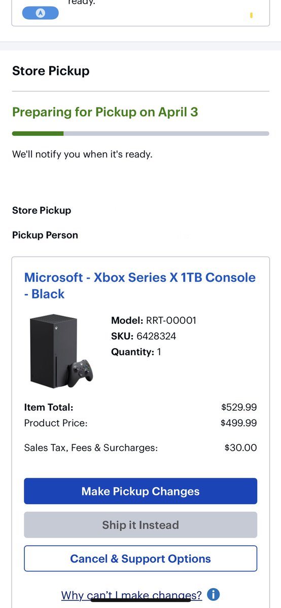 BiggzBigger's tweet photo. @XboxStockAlerts I appreciate the guys like you all that take the time out of your life to help the community get right. #IGOTONE https://t.co/JyfI1VnEUr