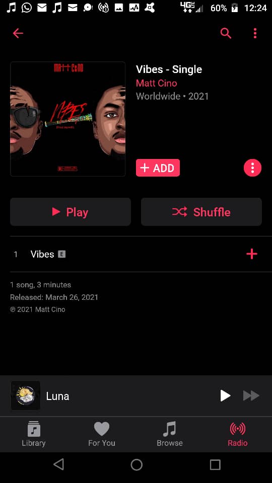 CinoisXyno's tweet photo. 2Seconds everywhere burst !!!!
New song ( VIBES )out the world!!π₯π₯
Artist: @CinoisXyno
Prod: @Its_JayMilli
Art: Inkz & @Matthewshotit
BUY/STREAM: https://t.co/xojZmPmyEc
Kindly retweet & show some love!ππ½
#Vibes #MattCino #2Seconds https://t.co/VeM4xL8SIx