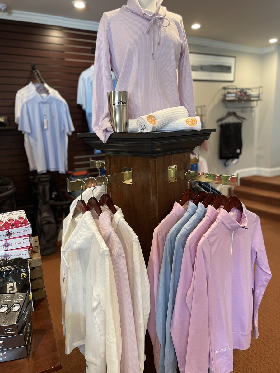 HolstonHillsCC's tweet photo. SPRING has SPRUNG in the HHCC Golf Shop! We are seeing π, Blues, Teals, Pinks, Purples, Greens & Sangria colors throughout the shop!
#Holstonhillscc #Mcconnellgolf #SpringCollections #FootJoy #Turtleson #CutterBuck #AnnikaCollection #StraightDown https://t.co/8ZEsssQEXn