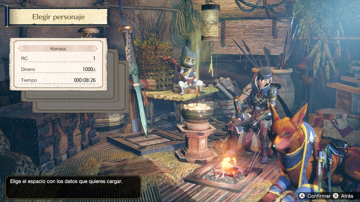 Rodeneto's tweet photo. De vuelta a la caza #MHRise #MonsterHunter #NintendoSwitch https://t.co/EsstkVVbci