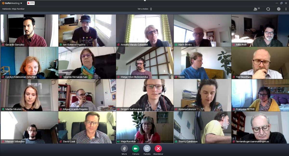 This week we organized another succesful ⁦<a href="/inextvir/">@inextvir</a>⁩ online gathering. The 3rd Network meeting and Advanced school 1. Thanks a lot to all participants, instructors and local organizer ⁦<a href="/Be_Phytopath/">Sebastien Massart</a>⁩