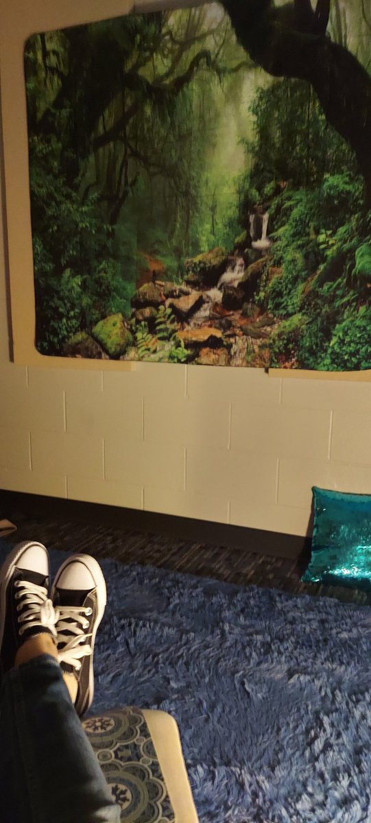 dana_farrell's tweet photo. I can't pick my favorite thing about LHC's Relaxation Room: the massage chair with a view, the scented diffuser, or the trickling fountain! @e_lynhurst @rinehartsped #SELDDay #bewaynewell #wearewayne #lynhurst https://t.co/WJ0jNlFNDi