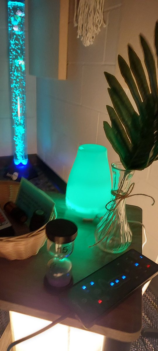 dana_farrell's tweet photo. I can't pick my favorite thing about LHC's Relaxation Room: the massage chair with a view, the scented diffuser, or the trickling fountain! @e_lynhurst @rinehartsped #SELDDay #bewaynewell #wearewayne #lynhurst https://t.co/WJ0jNlFNDi