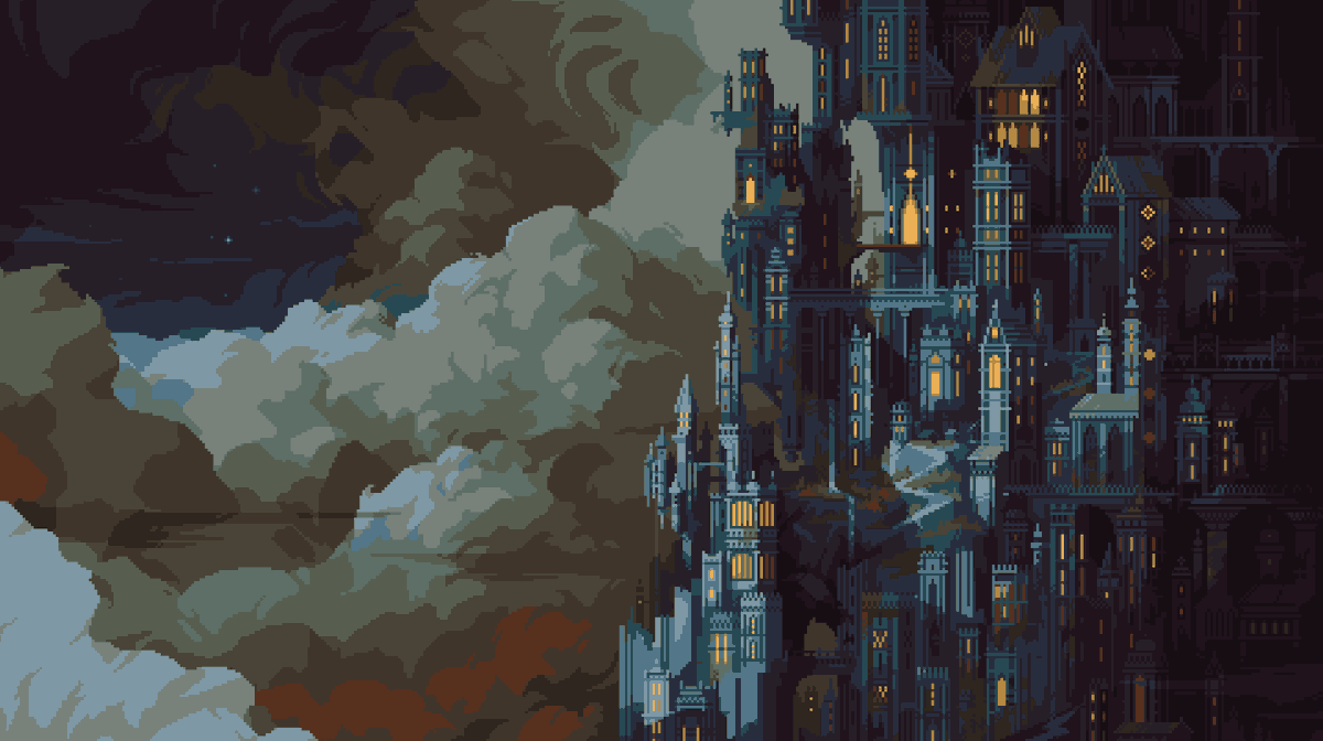 Franrekk's tweet photo. Lil castle I did for @Straka_studio

#pixelart https://t.co/xS828mwrBJ