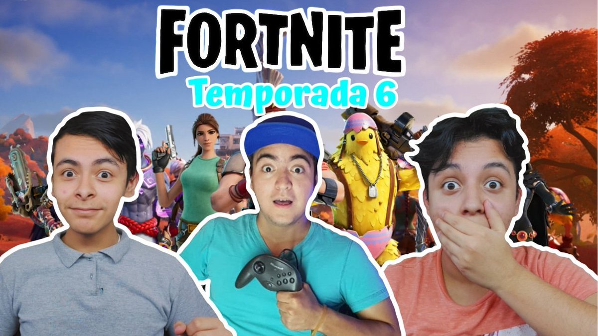 the_sandom's tweet photo. ¡REACCIONAMOS A LA NUEVA TEMPORADA 6!🤩 ft: Yizuz GG 🎮 |The SánDom
@alan_sandom
@felipe_sandom

https://t.co/EvTYQdPzbk

#Fortnite #FortniteSeason6 #Capitulo2 #temporada6 #Yizuz #GG #TheSándom #Nuevos #personajes https://t.co/WDtHfKiIvu