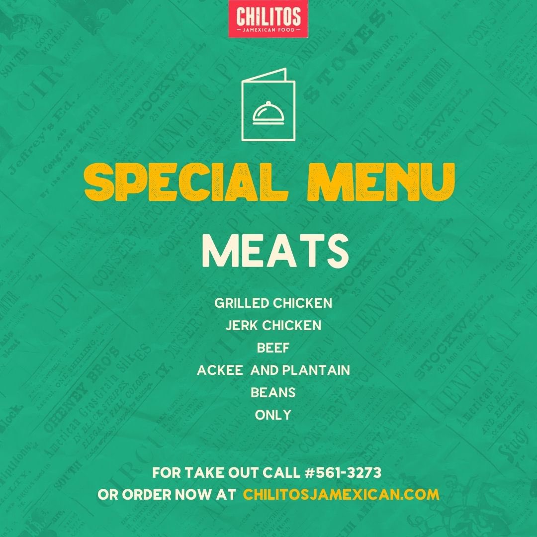 chilitosmexican's tweet photo. This name #LastChanceChilitos! We will be open on Saturday, March 27 from 8AM to 11AM for TAKEOUT ONLY with a limited #LockdownMenu
#ChilitosJaMexican for Breakfast anyone? ☀️ https://t.co/Lm1EiXpnnn
