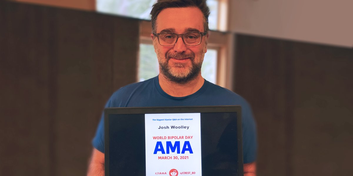 CREST_BD's tweet image. Panelist 15: Dr. Josh Woolley (@thebandlab), @SFVAMC Psychiatrist &amp;amp; @UCSFPsychiatry researcher, will be answering your questions on #bipolar &amp;amp; #psychedelics (psilocybin, LSD, ketamine, MDMA) this #WorldBipolarDay on March 30! 🌏🍄

More info/all panelists: crestbd.ca/ama-2021