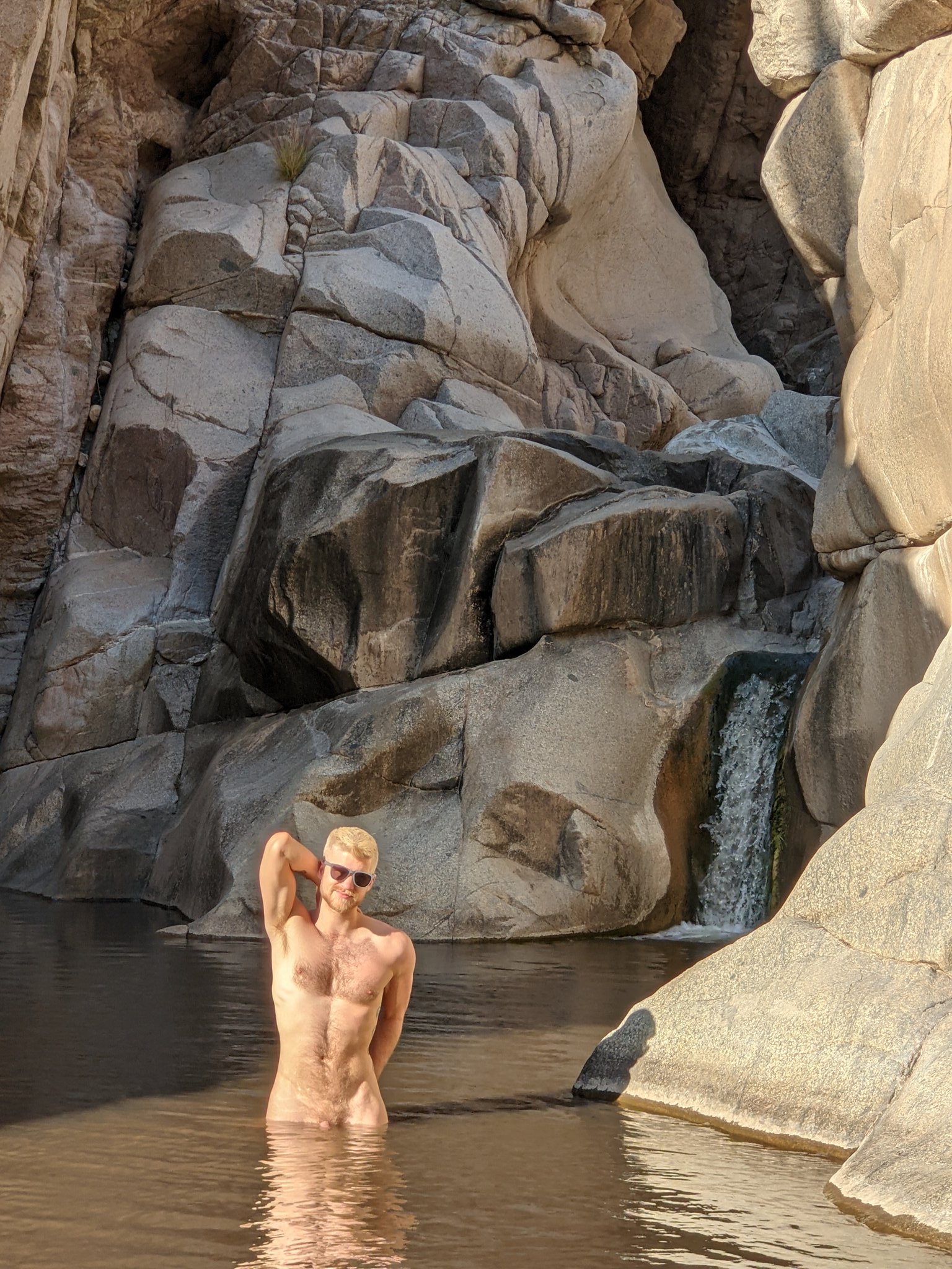 Water was a little cold ? #gays #gayoutdoors #gayexhibitionist #gayotter #gayhairy https://t.co/TSBh