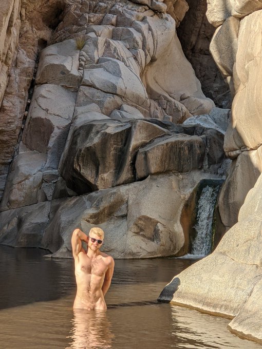 Water was a little cold ? #gays #gayoutdoors #gayexhibitionist #gayotter #gayhairy https://t.co/TSBh