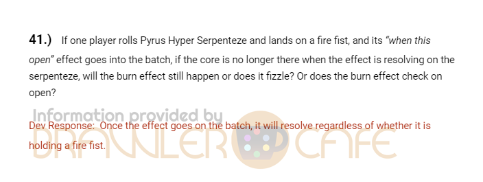 BrawlerCafe's tweet photo. Lead Designer Gary Arant answers several ruling questions; including a more in-depth view at the new Gear-Reduction core rulings, and Geogan deckbuilding practices.

New rulings start at #41, page 15.
https://t.co/OFVGiiD9nz https://t.co/tq75TIzpUI