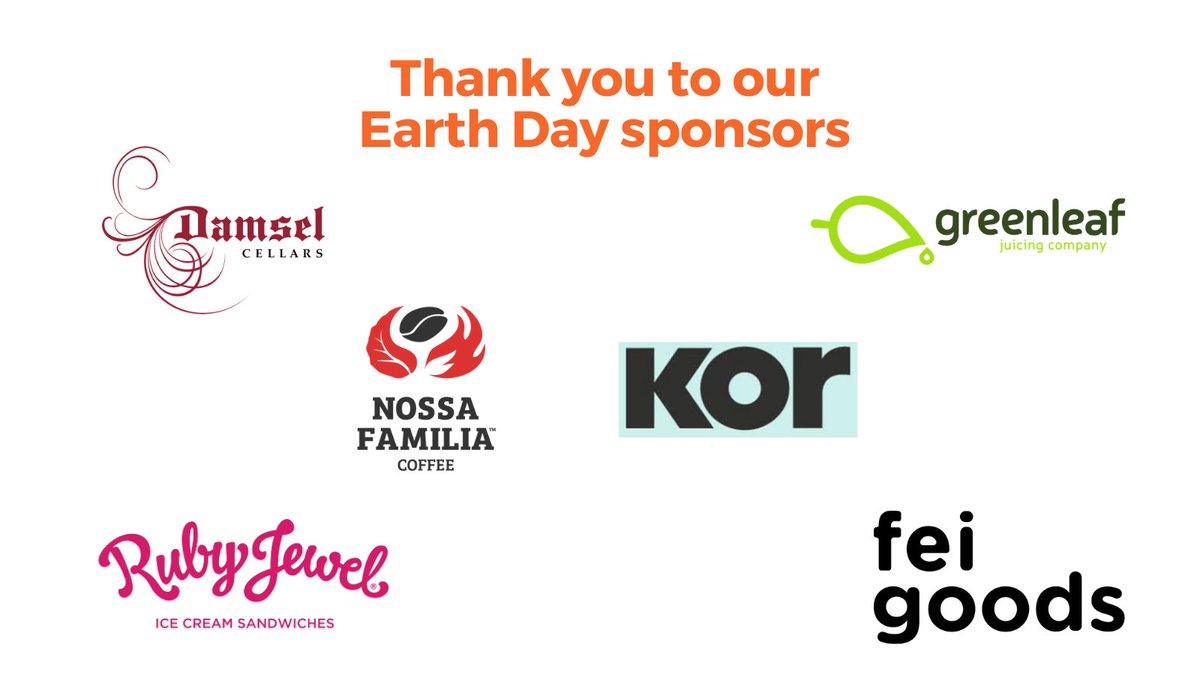 vertuelab's tweet photo. We want to give a HUGE thank you to our amazing business partners that have made our Earth Day raffle possible! Thank you to @DamselCellars, @greenleafjuice, @RubyJewel, @NossaCoffee, @Kor_Water, and Fei Goods! Check it out https://t.co/Wr6YenyuaT #earthday2021 https://t.co/3ZmEdsvHg1