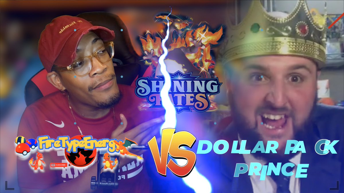 firetype_energy's tweet photo. CHALLENGE ACCEPTED! #POKEMON SHINING FATES PACK BATTLE W/ CHRIS THRASH https://t.co/e2sCOWYMTx via @YouTube https://t.co/unTRKKhsrh