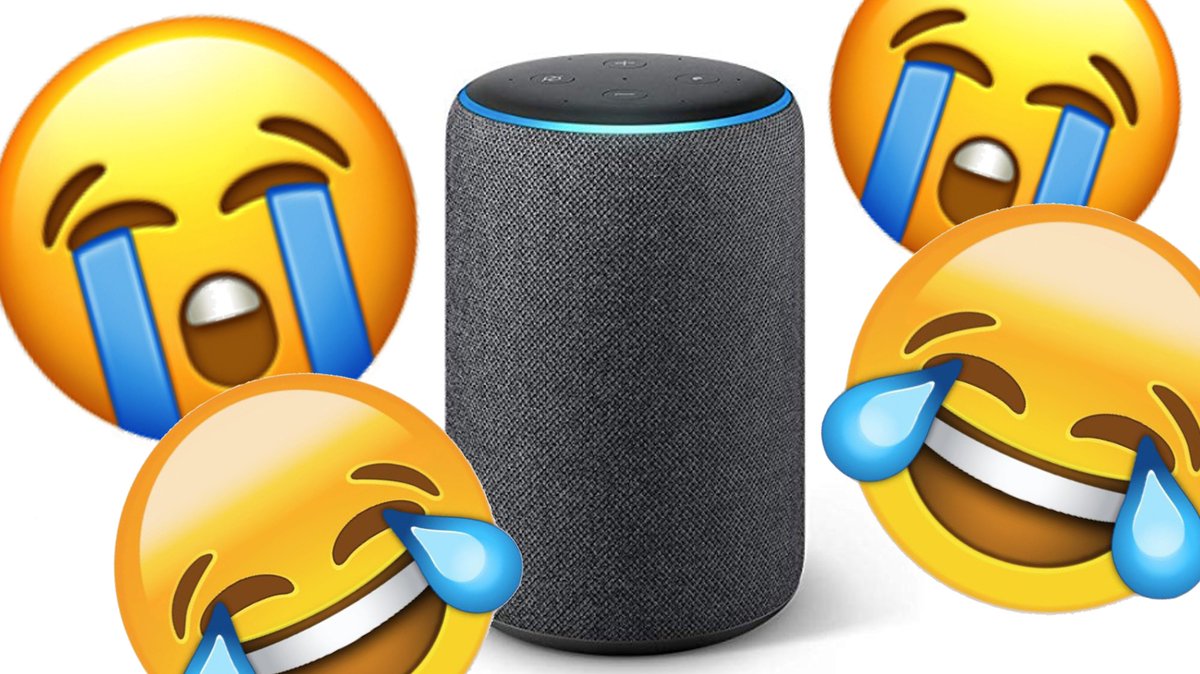 medialabufrj's tweet photo. "Alexa, toca aquela música que me faz chorar". Fazer estes pedidos à assistentes virtuais tem sido cada vez mais comum. 

Mas o que nem todo mundo sabe é que não é à toa que a inteligência artificial da Alexa tbm foi elaborada para detectar emoções através da voz dos usuários 👇 https://t.co/qgqy01kgPF