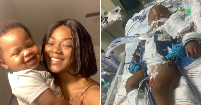 AttorneyCrump's tweet photo. The “shoot now, think later” mentality of @HoustonPolice led to a bullet in the head of 1yo Legend Smalls! He miraculously survived, but is now on a ventilator and his life may never be the same. Demand justice for Little Legend:
