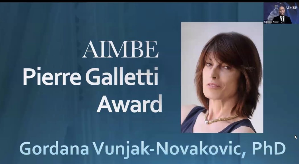 Columbia BME (@columbiabme) on Twitter photo We are beyond proud of <a href="/Columbia/">Columbia University</a> University Professor/<a href="/ColumbiaMed/">Columbia Medicine</a>/<a href="/ColumbiaBME/">Columbia BME</a> Professor Gordana Vunjak-Novakovic <a href="/GVNlab/">Gordana Vunjak-Novakovic</a> as she receives the Pierre Galletti Award today, <a href="/aimbe/">AIMBE</a>'s highest honor. Congratulations, Gordana! You inspire us every single day.🌟🎉 We are beyond proud of <a href="/Columbia/">Columbia University</a> University Professor/<a href="/ColumbiaMed/">Columbia Medicine</a>/<a href="/ColumbiaBME/">Columbia BME</a> Professor Gordana Vunjak-Novakovic <a href="/GVNlab/">Gordana Vunjak-Novakovic</a> as she receives the Pierre Galletti Award today, <a href="/aimbe/">AIMBE</a>'s highest honor. Congratulations, Gordana! You inspire us every single day.🌟🎉