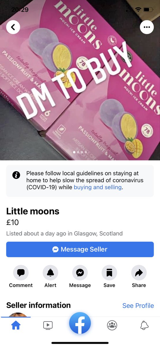 emmabbbbbbbb's tweet image. People selling little moons on Facebook market place, seen it all