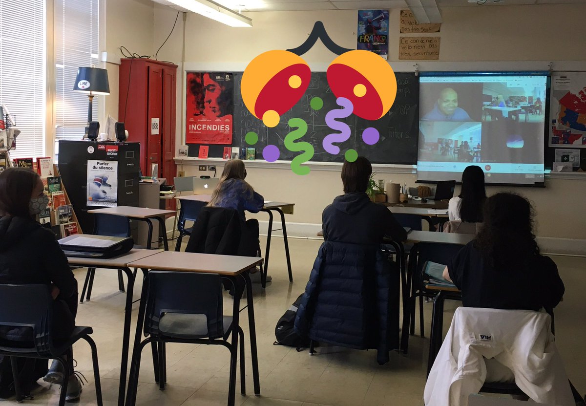 Merci à @RVFrancophonie qui nous aura permis de célébrer joyeusement la #francophonie avec <a href="/YaoMusique/">YAO</a> Suoer compagnie pour un atelier épique sur l’écriture d’un slam! 👌💫📝<a href="/GlebeCI/">Glebe Collegiate</a> #FLS #FSL #RVFranco #frcan