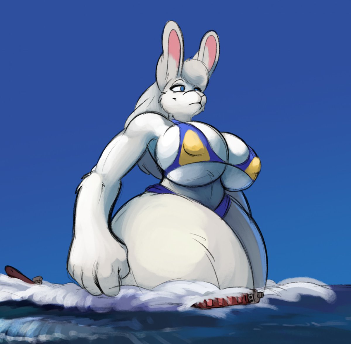 ConejaColosal's tweet photo. Thighs are incredibly good for disrupting trade.

🎨: @/RoboMaximillion https://t.co/Lbn3Es0ft8
