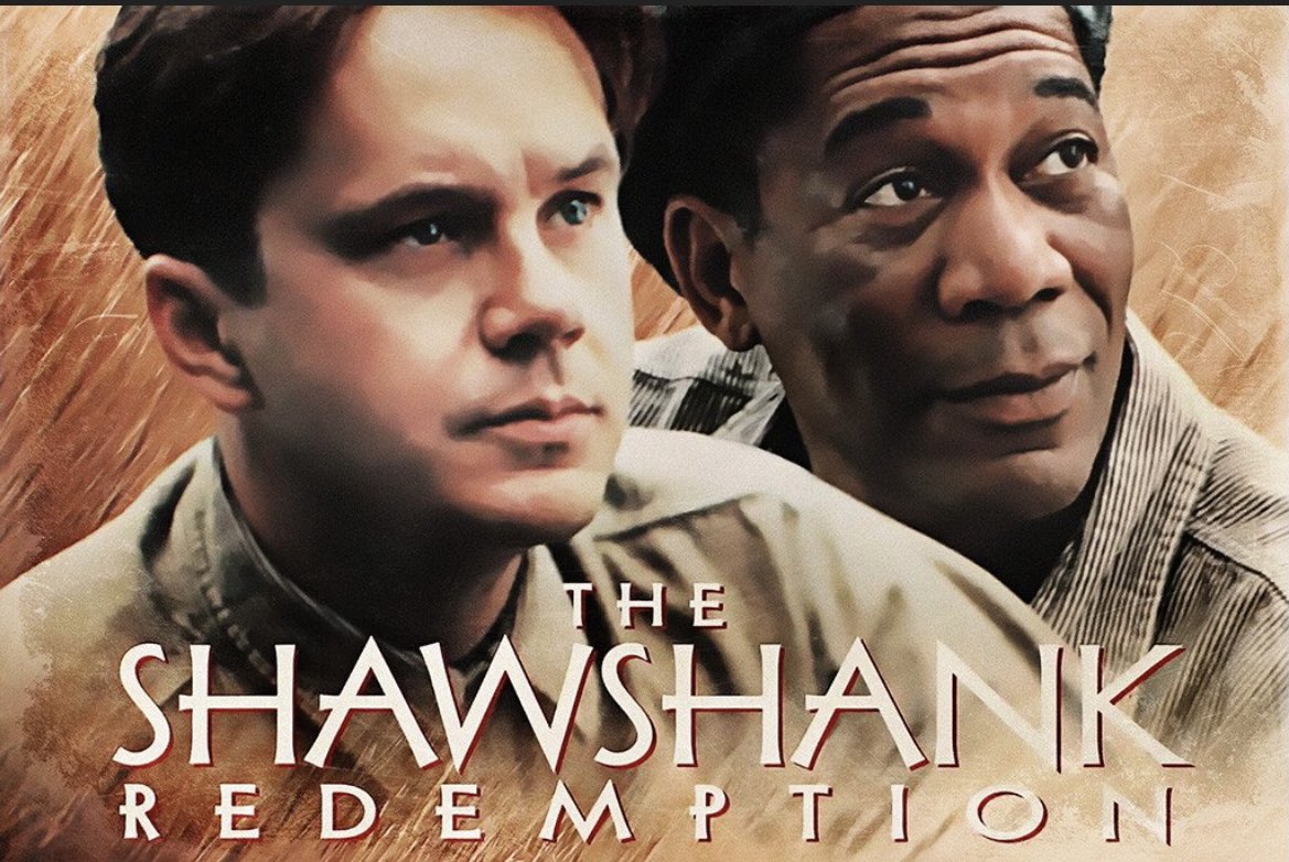 A classic movie night at long last.... Looking forward to this. It’s been a while. Shawshank Redemption. A wonderful film and an even better short story.  #classicmovie