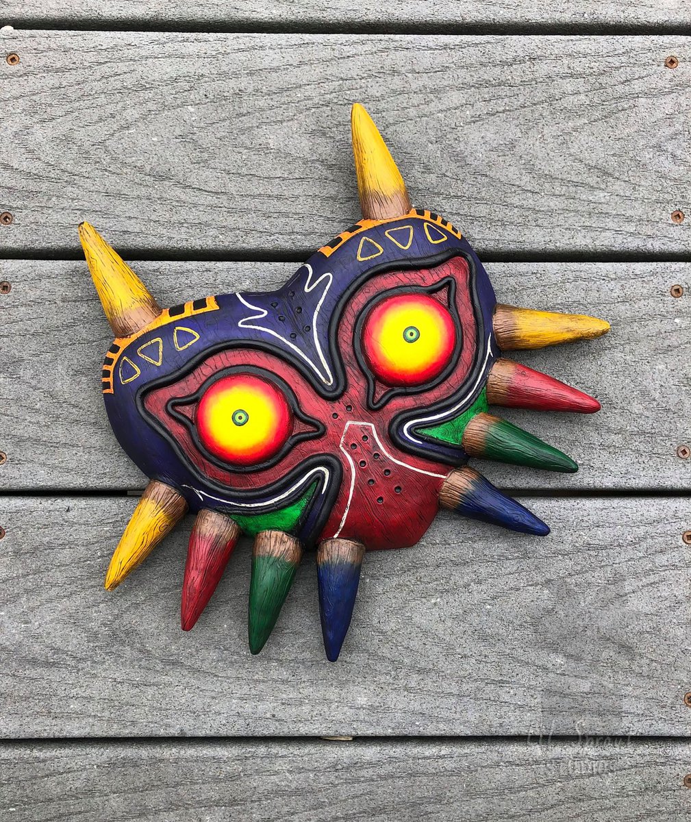 lilsproutstudi1's tweet photo. 🎉 UPDATE 🎉 Majora's Mask is now available to order in my shop! 🎉 This one is definitely a labour of love, but it's so worth every hour of creating!
https://t.co/ZtOI9vasd6
•••
#etsyseller #MajorasMask #zeldacosplay #zeldamask #displaymask https://t.co/mC5Yda0nOD