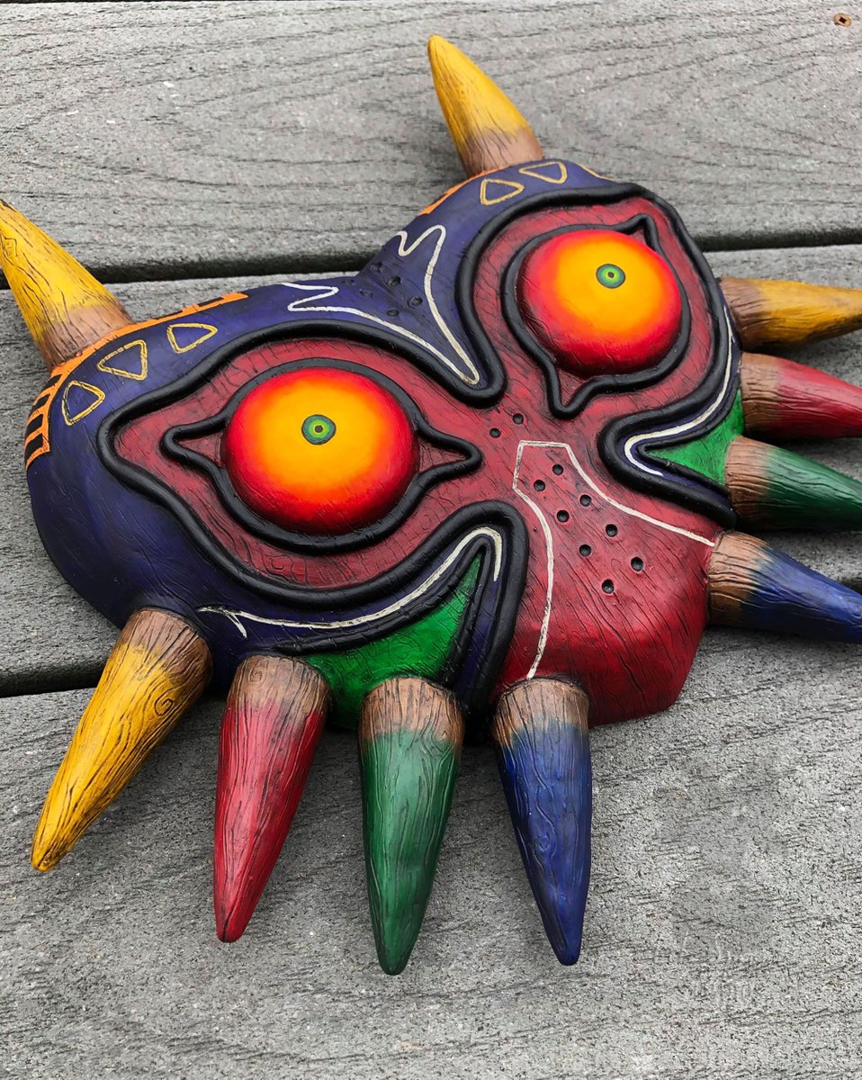 lilsproutstudi1's tweet photo. 🎉 UPDATE 🎉 Majora's Mask is now available to order in my shop! 🎉 This one is definitely a labour of love, but it's so worth every hour of creating!
https://t.co/ZtOI9vasd6
•••
#etsyseller #MajorasMask #zeldacosplay #zeldamask #displaymask https://t.co/mC5Yda0nOD