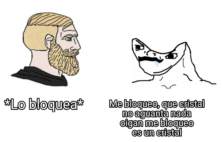 Banda, si un artista los bloquea, no se pongan a hacer un bardo, quieranse por favor