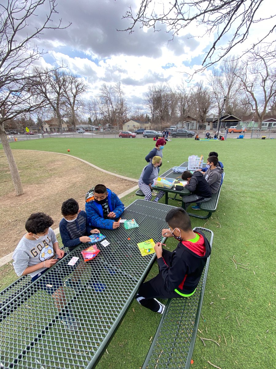 psdctc's tweet photo. Our student-run iLEAD team brought the field trip to @PoudreSchools' elementary learners today at @HarrisBilingual. After the last year, it was so rewarding to see the engagement &amp; hear the laughter from everyone involved. #PSDConnected #PSDTogether https://t.co/XG7n4hrfNl