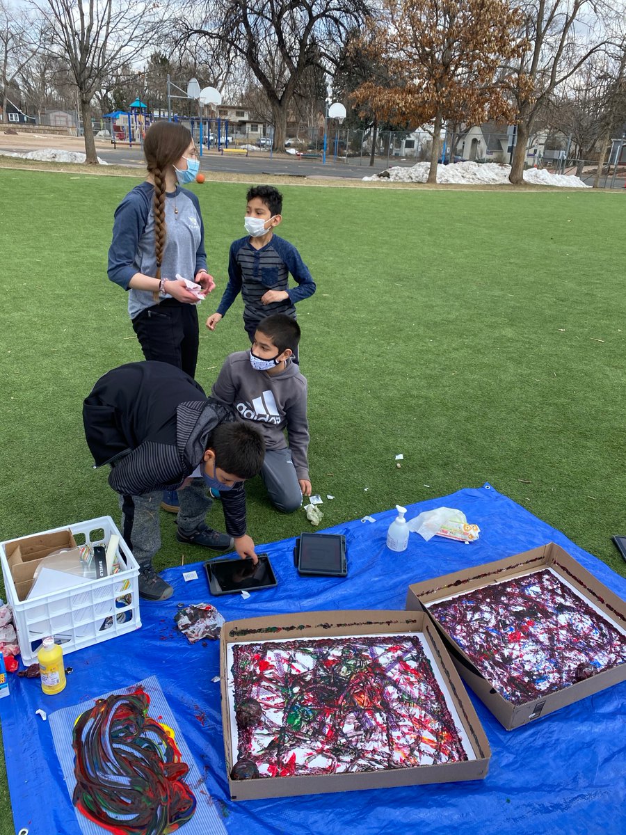 psdctc's tweet photo. Our student-run iLEAD team brought the field trip to @PoudreSchools' elementary learners today at @HarrisBilingual. After the last year, it was so rewarding to see the engagement &amp; hear the laughter from everyone involved. #PSDConnected #PSDTogether https://t.co/XG7n4hrfNl