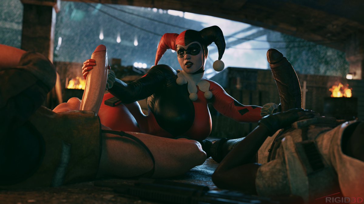 Harley about to mess with some thug dudes. 

drive.google.com/drive/folders/…