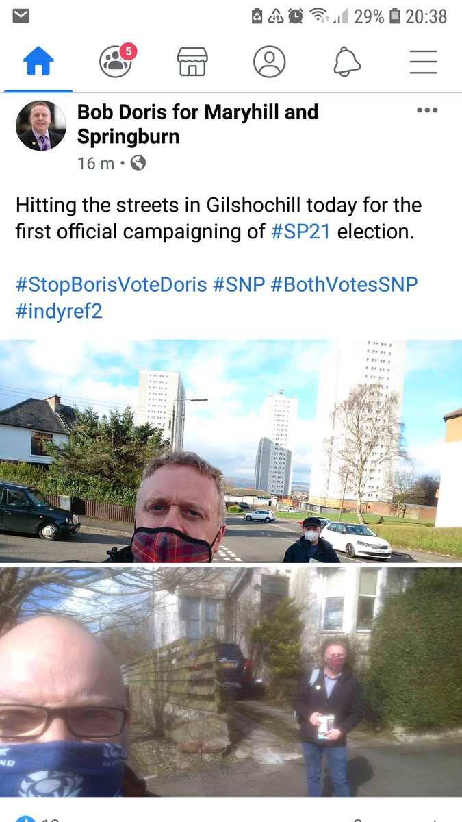 GaynorPaula's tweet photo. #StopBorisVoteDoris My local SNP MSP Bob Doris.  He does do much for his community.  #IstandwithSNP https://t.co/YA1d3ArE8u