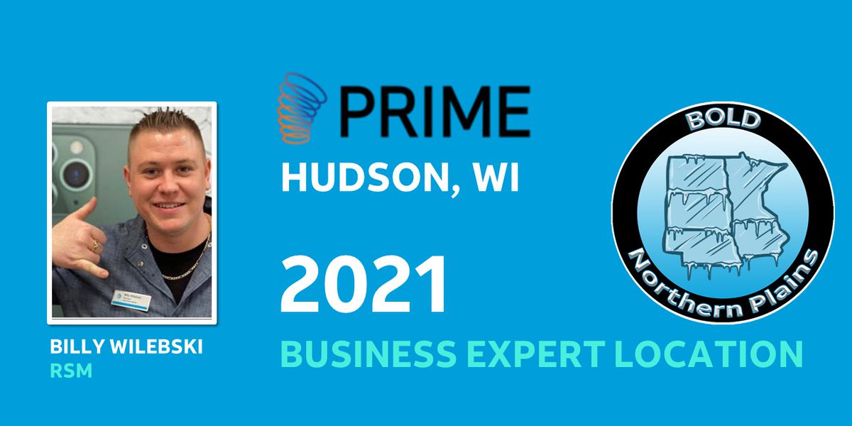 Congratulations to our newest Business Expert location, Prime Hudson! Fantastic job Billy! If you’re a business in the #Hudson / #WesternWisconsin area, Billy and his team will take great care of you!

#BusinessExpert #BoldBiz #BOLDNorthernPlains #GoWest  <a href="/derekels/">Derek Elsrod</a> <a href="/JoeReichow/">Joe Reichow</a>