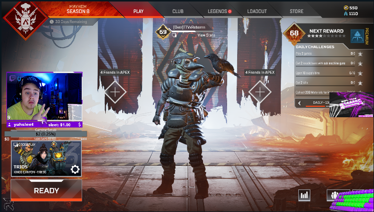 xReborn_'s tweet photo. IM LIVE ON APEX, AND THEN IM SWITCHING TO MARBLES ON STREAM!

https://t.co/mdQOkXxaAN

9/20 subs https://t.co/BvLJHHfrDA