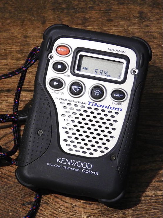 KENWOOD ケンウッド アウトドアラジオODR-01 フォーゲルガイド