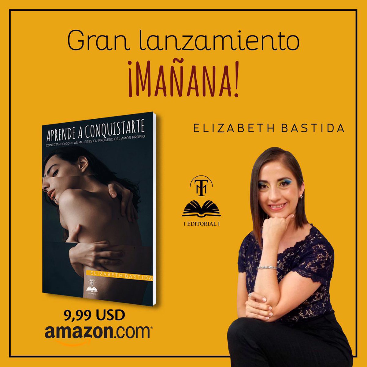 EditorialTPM's tweet photo. ¡Ya mañana conoceremos este fascinante libro! ¿Planeas perdértelo?

¡No te pierdas este magnífico lanzamiento!

Aquí encontrarás todos los detalles:
https://t.co/2XgBcYHHrd

#EditorialTPM. #SoyBestSellerTPM. #Lanzamiento. #AprendeAConquistarte. #ElizabethBastida. https://t.co/P7zl8vC5Oe