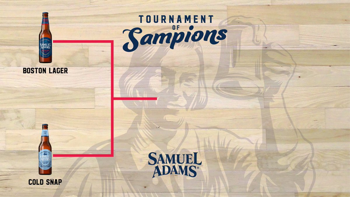 SamuelAdamsBeer's tweet photo. First semi-final in the #TournamentOfSampions! Drop your vote. https://t.co/wM8Hnt0C8s
