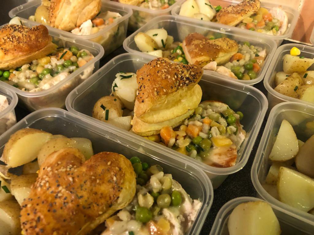 critical_suppuk's tweet photo. Thank you @jusfinefood for making and delivering Butternut, Leek and Cheddar tartlets with Greek Salad and Chicken Casserole with New Potatoes for @StGeorgesAandE this evening. Another final drop funded by @CriticalNhs. Thank you #nhs for all you have done - looking after us all! https://t.co/FurBNibRh7