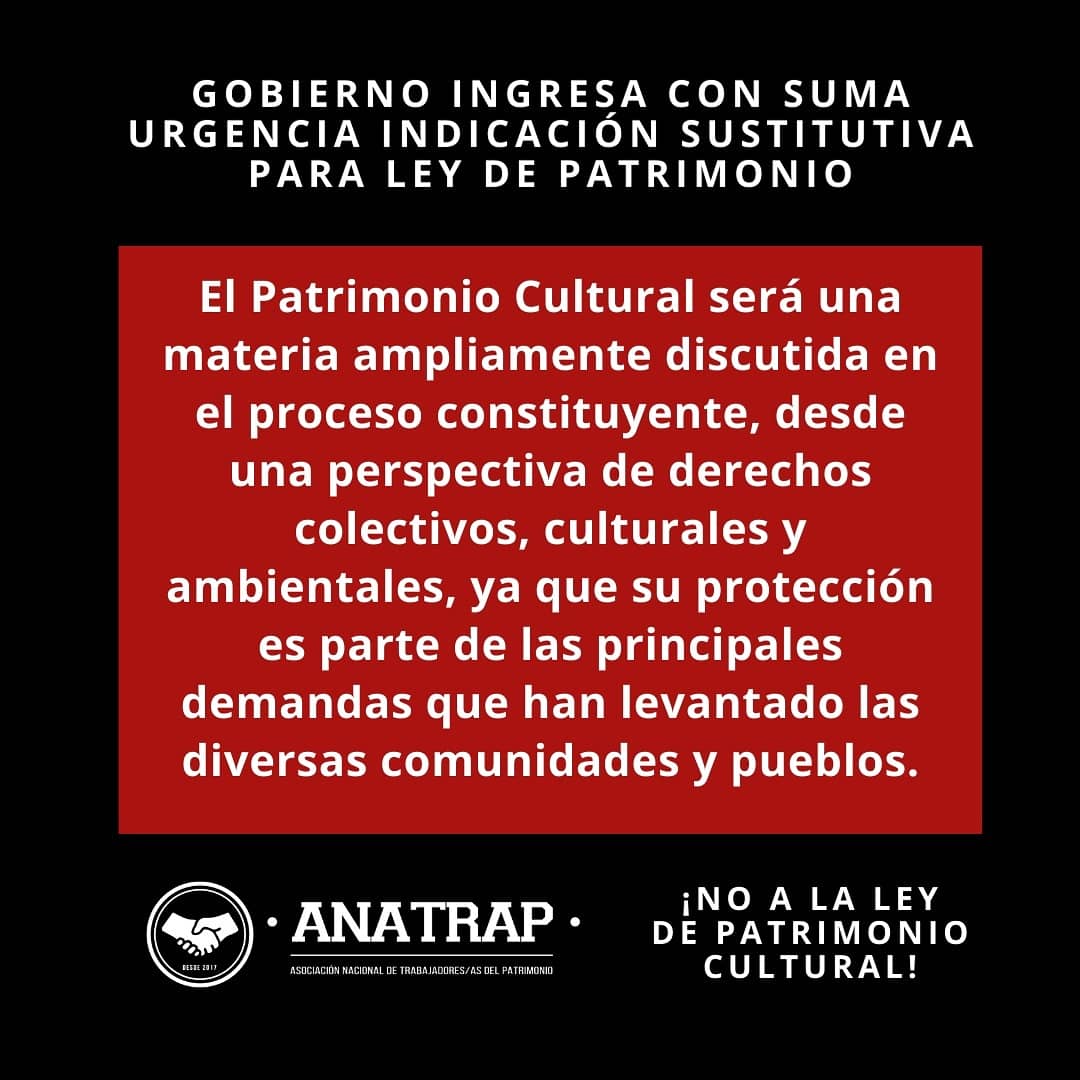Londres_38's tweet photo. #NoALaLeyDePatrimonioCultural
#NiALaIndicaciónSustitutiva
#SinComunidadesNoHayPatrimonio
#SinParticipaciónNoHayLey
Vía #Anatrap https://t.co/G3ImCKqlG5