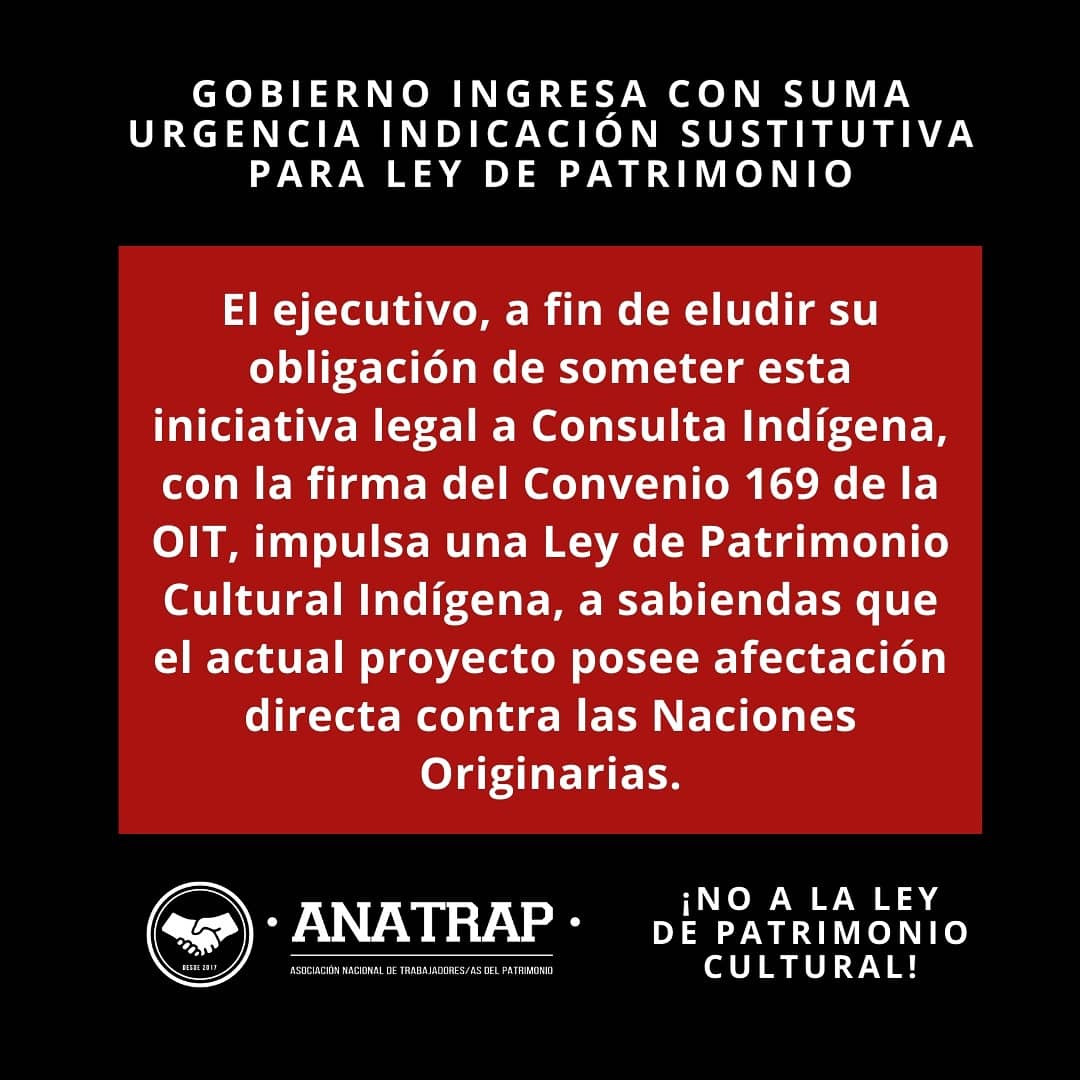Londres_38's tweet photo. #NoALaLeyDePatrimonioCultural
#NiALaIndicaciónSustitutiva
#SinComunidadesNoHayPatrimonio
#SinParticipaciónNoHayLey
Vía #Anatrap https://t.co/G3ImCKqlG5