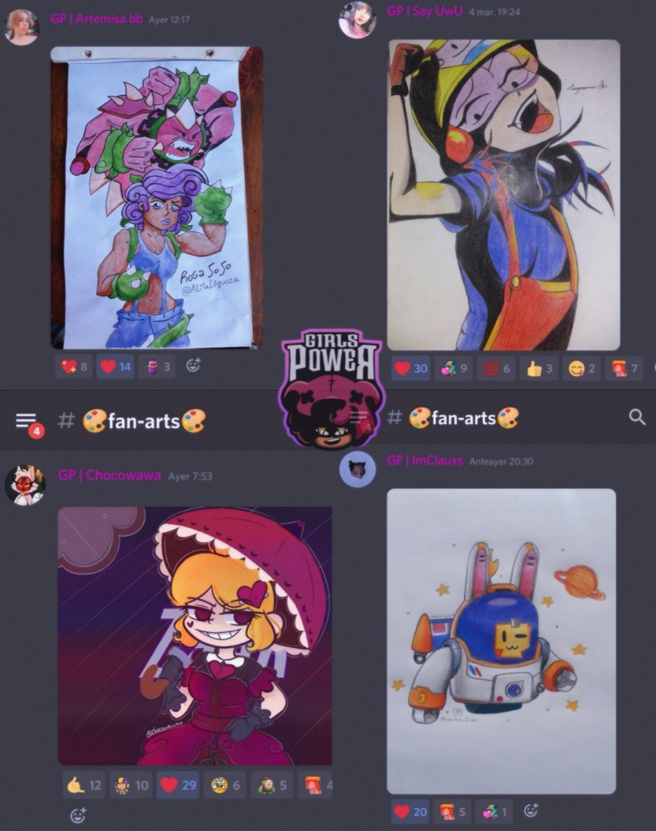 Holi, se les agradecería mucho si le regalaran un "❤️" a los dibujos de GP para un concurso de dibujo.

Para votar, únicamente es necesario entrar al server y no salirse inmediatamente.👉🏻👈🏻

discord.gg/7WHyU9EBy9