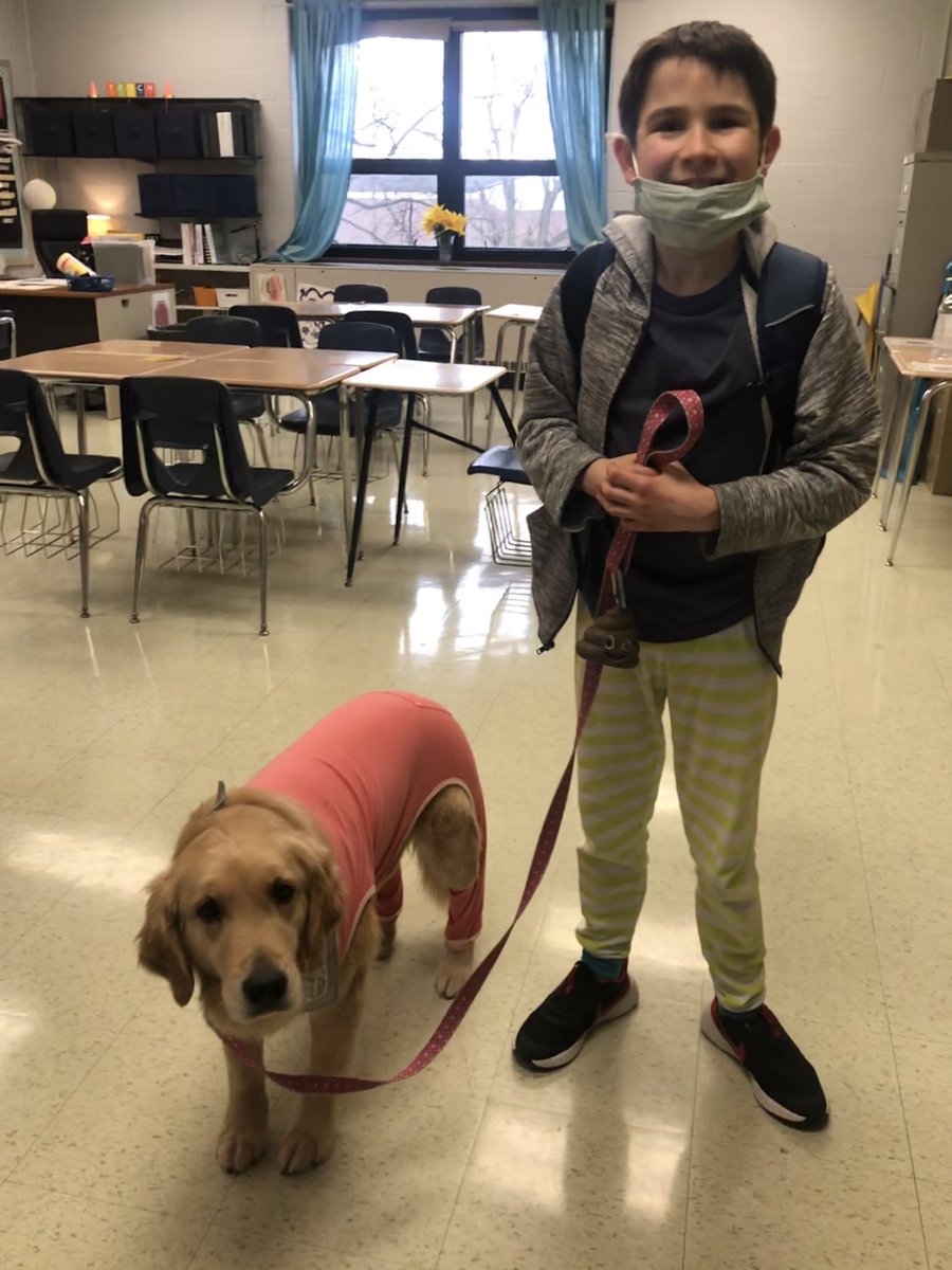 ZooeyHJS's tweet photo. Just really embracing the naps on pajama day today.... spirit week has been a blast but I’m ready for a break! Have a great spring break my friends!! https://t.co/UwUcMvK8OF