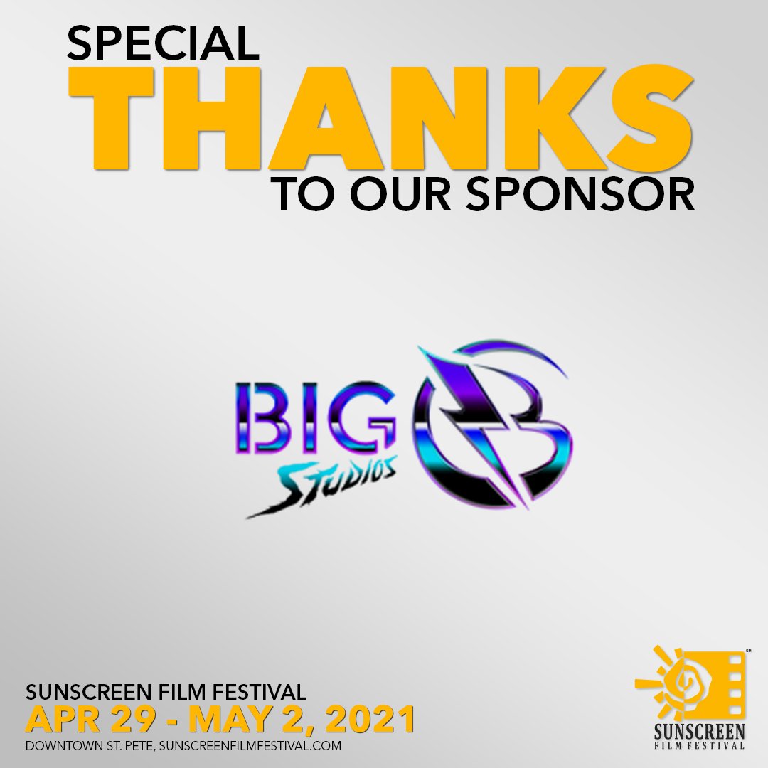 SunscreenFF's tweet photo. Big B Studios is an up and coming design agency in St. Pete.
Thank you to our sponsor Big B Studios!
@SunscreenFF @FilmStPeteClear #sunscreen2021 #sunscreenfilmfestival2021 #ssff2021 #sunscreenff2021 #filmspc #stpete #bigbstudios #filmfestivals https://t.co/SOuh6V1yqJ