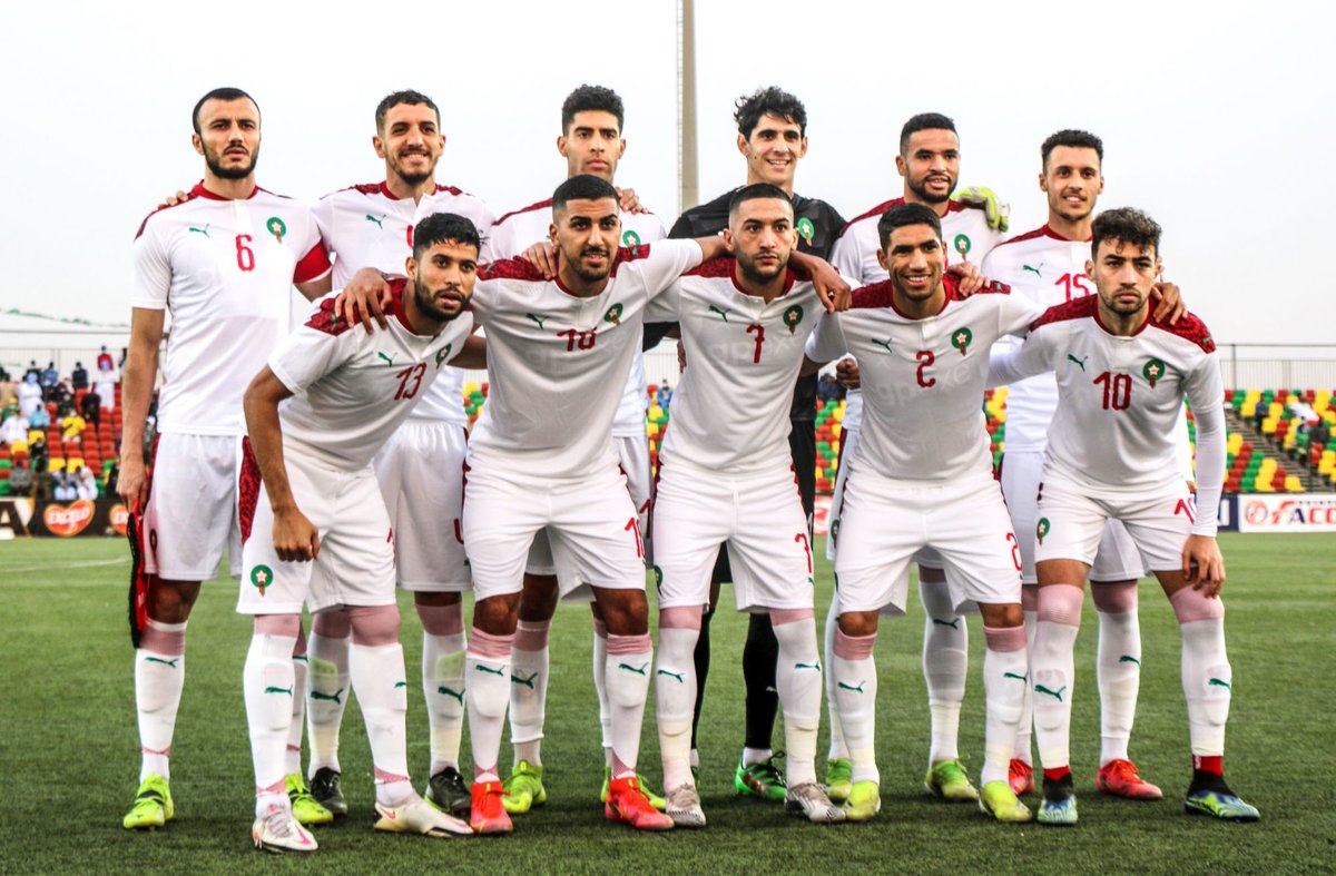 Footballogue's tweet photo. [#QualifCAN🏆] MAURITANIE 🇲🇷 0-0 🇲🇦 MAROC

⏱ FIN DU MATCH !

Malgré ce nul le Maroc est qualifié pour la CAN !

#MAUMAR https://t.co/QBPm4l239c
